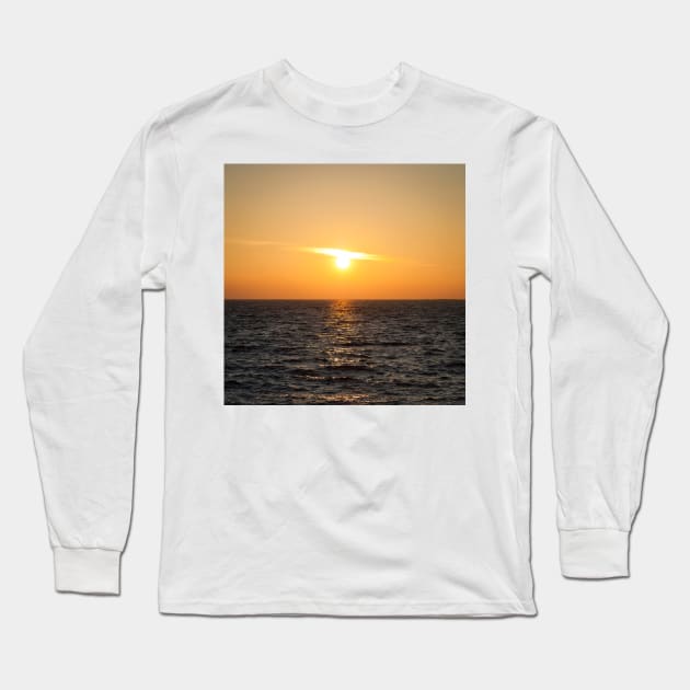 Sunset Long Sleeve T-Shirt by ansaharju